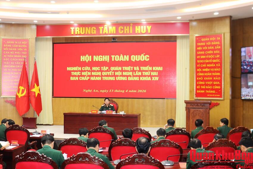 Đảng ủy Quân khu 4 học tập, quán triệt, triển khai Nghị quyết Hội nghị lần thứ hai