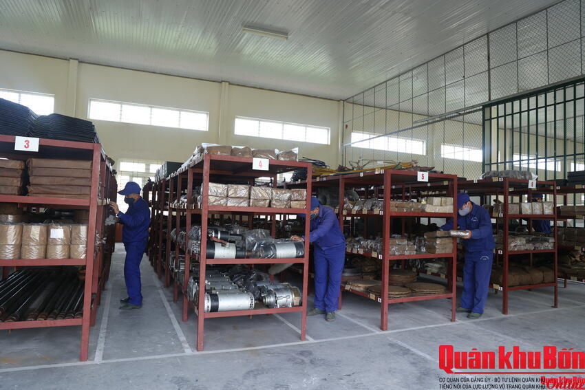 Kho KX5: Bảo đảm an toàn tuyệt đối kho tàng, trạm xưởng