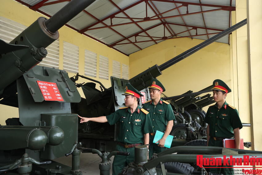 Quân khu 4: Kiểm tra Hậu cần - Kỹ thuật, an toàn vệ sinh lao động của Trường Quân sự