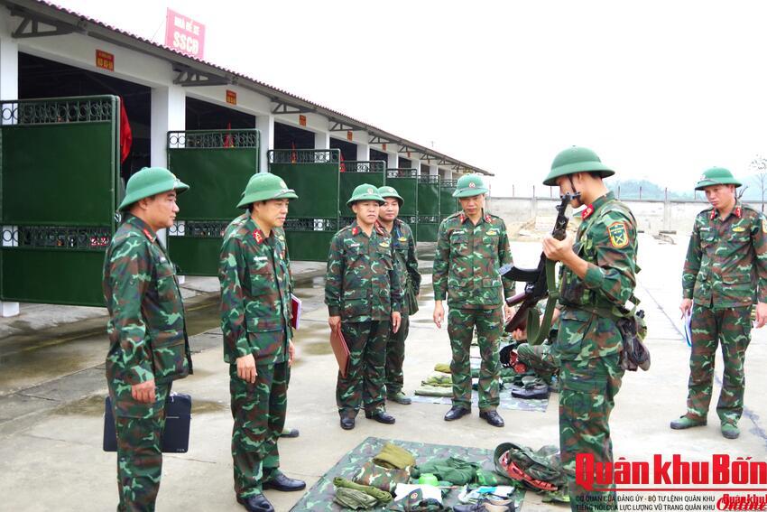 Sư đoàn 324 chuẩn bị tốt phương tiện sẵn sàng chiến đấu