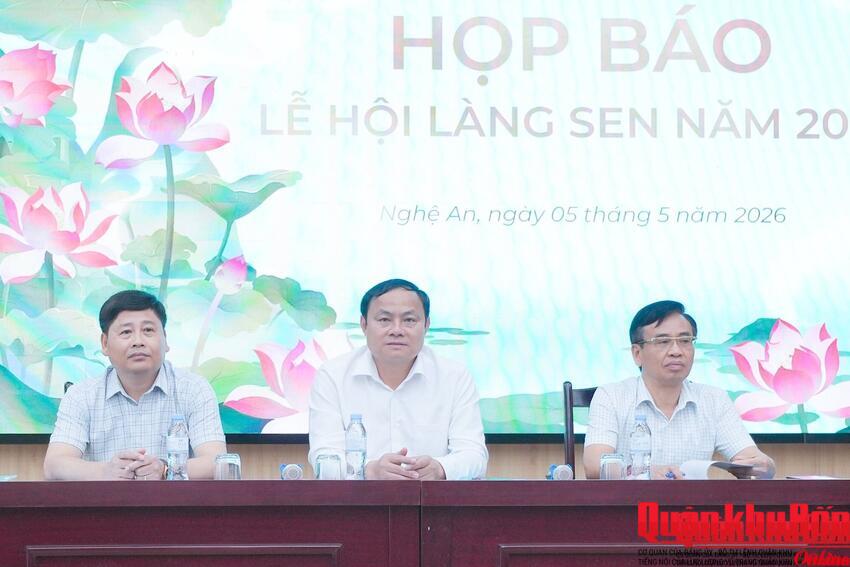 Nghệ An tổ chức Hội nghị giao ban báo chí tháng 5/2026