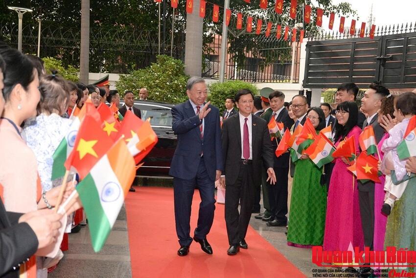 Tổng Bí thư, Chủ tịch nước Tô Lâm: Mỗi người Việt Nam tại Ấn Độ chính là một "đại sứ Nhân dân"