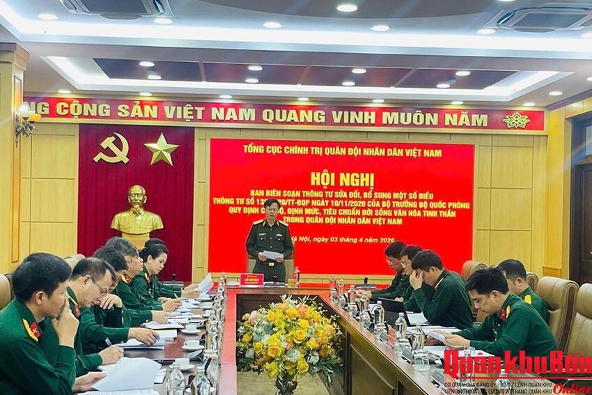 Kỷ niệm 80 năm Ngày truyền thống Văn phòng Tổng cục Chính trị (11/5/1946 - 11/5/2026) Xứng danh truyền thống “trung thành tận tụy, kiên định nhạy bén, đoàn kết quyết thắng”