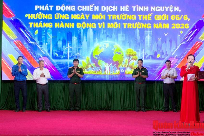 Thanh Hóa ra quân thực hiện Chiến dịch Thanh niên tình nguyện hè 2026