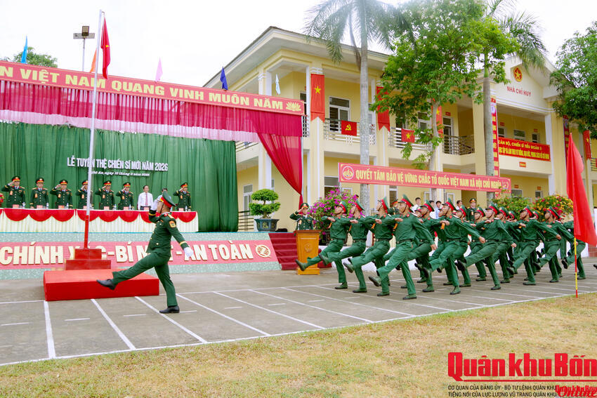 Lữ đoàn 80:  Lễ tuyên thệ chiến sĩ mới năm 2026