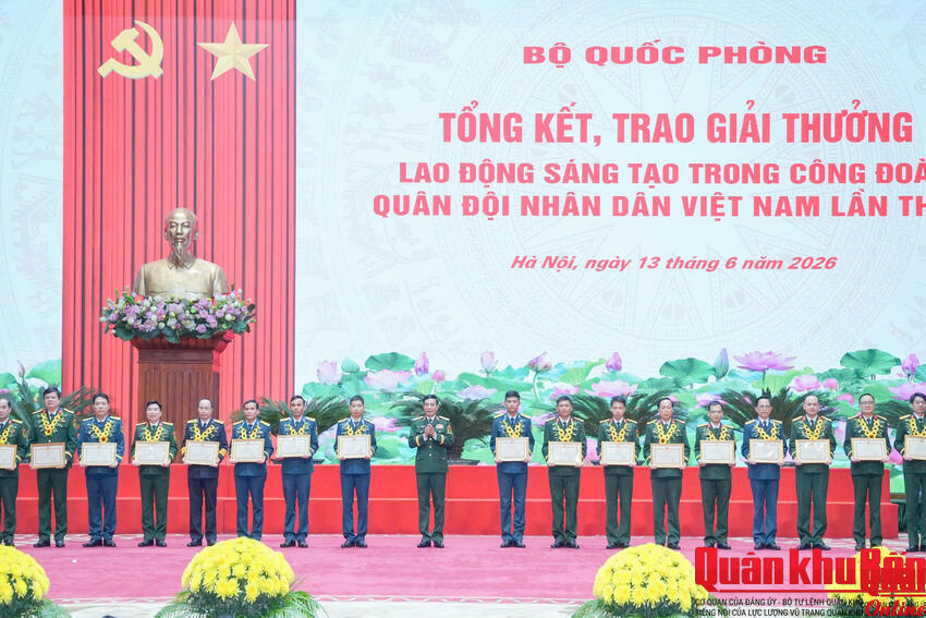 Quân khu 4: Giành 3 giải Ba - Giải thưởng Lao động sáng tạo trong Công đoàn Quân đội lần thứ I