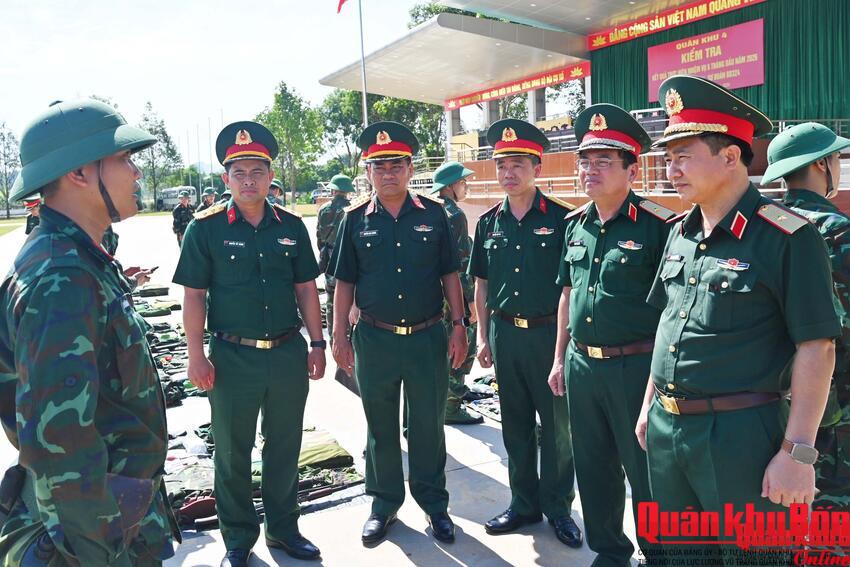 Quân khu 4 kiểm tra toàn diện kết quả thực hiện nhiệm vụ tại Sư đoàn 324