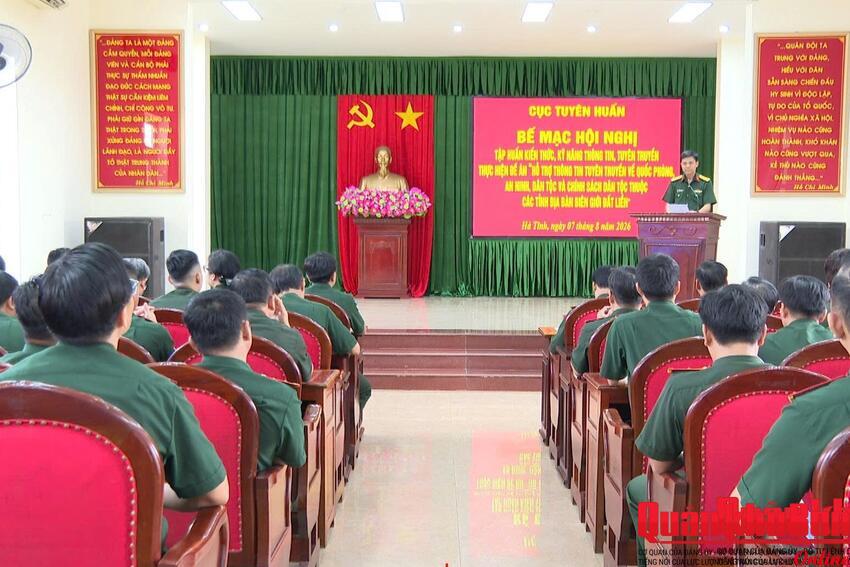 Bế mạc tập huấn kiến thức, kỹ năng thông tin, tuyên truyền thực hiện Đề án 1219