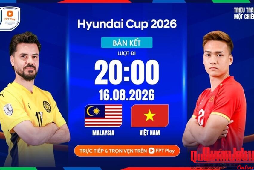 Đội tuyển Việt Nam đấu bán kết ASEAN Cup với Malaysia