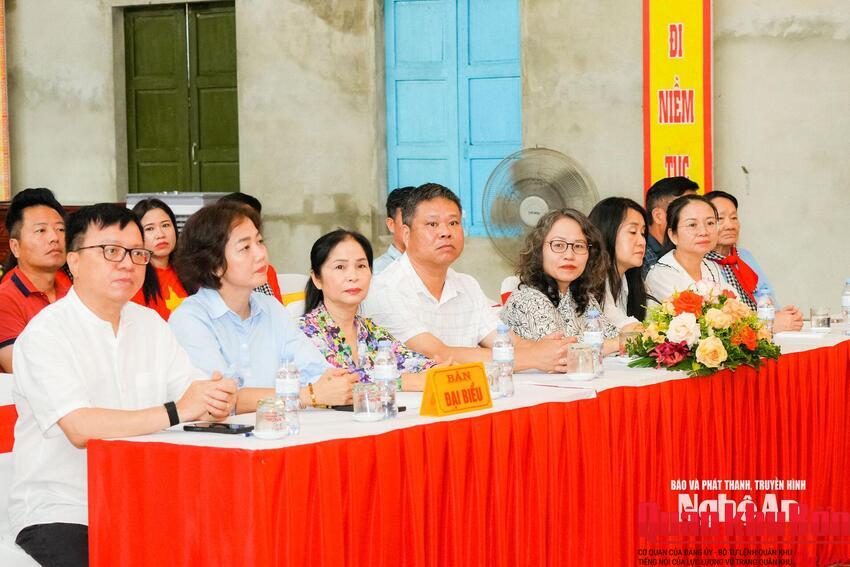 Lễ Hưng công xây dựng Nhà Tưởng niệm Liệt sĩ nhà báo tại Nghệ An