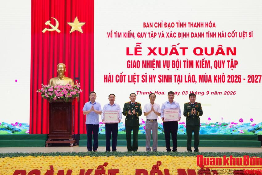 Thanh Hóa: Xuất quân quy tập hài cốt liệt sĩ mùa khô 2026-2027