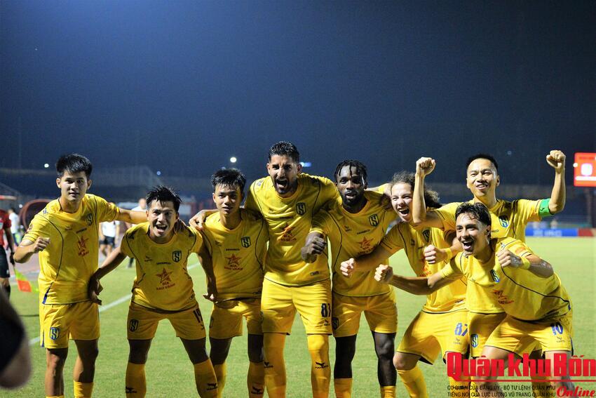 CLB Sông lam Nghệ An có chiến thắng ở vòng 1 mùa giải V-League 2026-2027