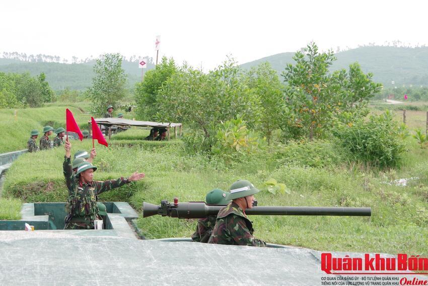 Sư đoàn 324, Quân khu 4: Kiểm tra bắn đạn thật súng SPG-9