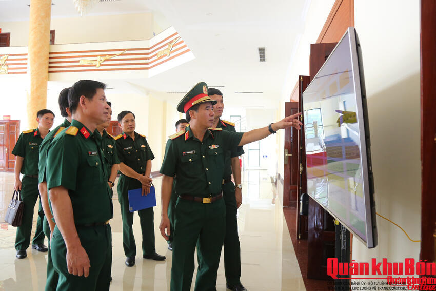 Quân khu 4: Chuẩn bị tốt tập huấn nghiệp vụ Tuyên huấn toàn quân