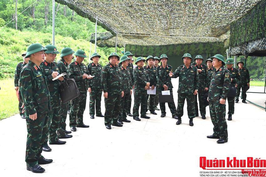 Bộ Tư lệnh Quân khu 4 kiểm tra công tác chuẩn bị Diễn tập năm 2026.
