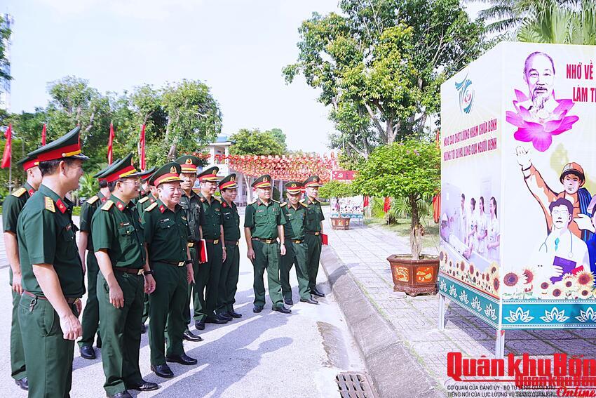 Cục Hậu cần - Kỹ thuật Quân khu 4: Kiểm tra công tác chuẩn bị Lễ kỷ niệm 70 năm Ngày truyền thống Bệnh viện Quân y 4