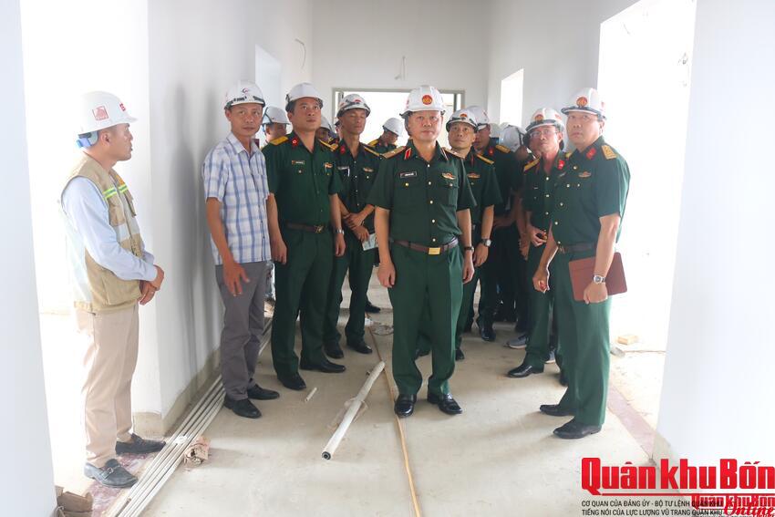 Cục Doanh trại kiểm tra thi công Dự án Bệnh viện Quân y 4 cơ sở 2