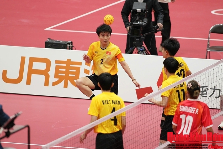 ASIAD 20: Cầu mây 4 nữ giúp Đoàn Việt Nam sở hữu huy chương vàng thứ 3