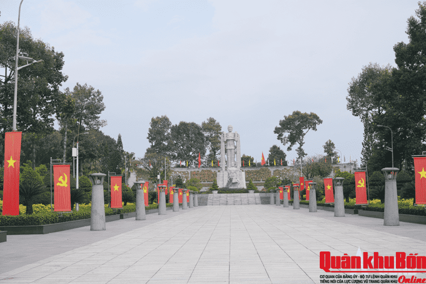 Nghĩa trang Liệt sĩ TP Hồ Chí Minh trước ngày an táng 731 hài cốt liệt sĩ