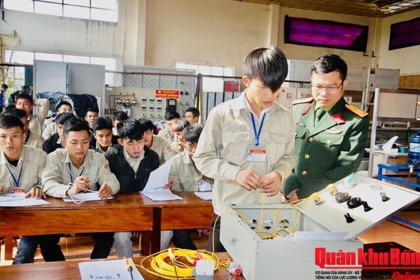Trường Cao đẳng nghề số 4: Nối nhịp đào tạo với việc làm