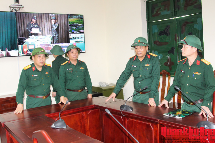 Cục Chính trị Quân khu 4 làm tốt công tác chuẩn bị diễn tập phòng thủ Quân khu năm 2026