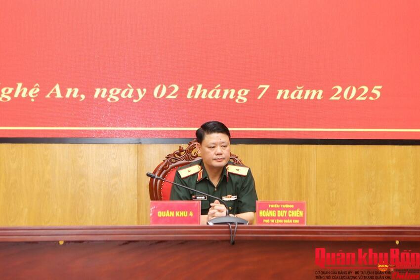 Hội nghị Quân chính toàn quân 6 tháng đầu năm 2025