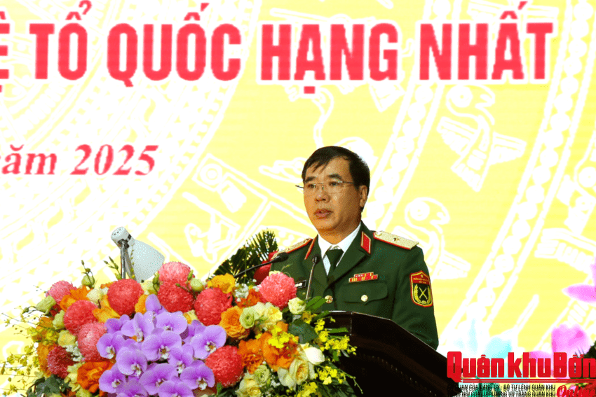 Diễn văn Kỷ niệm 80 năm Ngày truyền thống Cục Chính trị Quân khu 4