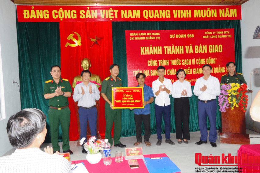 Hiệu quả từ công trình “Nước sạch vì cộng đồng” ở Bản Chùa