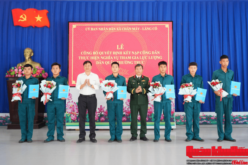Xã Chân Mây - Lăng Cô (thành phố Huế): Thành lập Tiểu đội dân quân thường trực