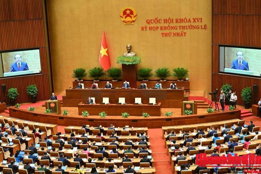Nhiều vấn đề quan trọng được xem xét, quyết định tại Kỳ họp không thường lệ thứ Nhất, Quốc hội khóa XVI