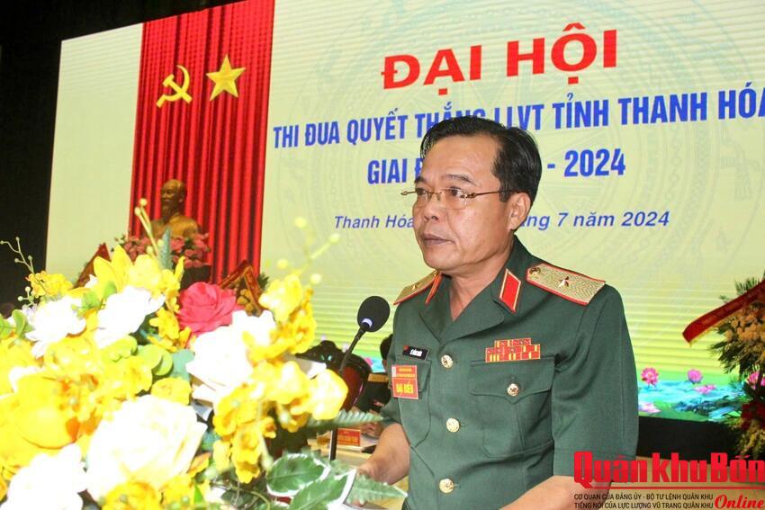 Đại hội Thi đua Quyết thắng lực lượng vũ trang tỉnh Thanh Hóa giai đoạn 2019-2024