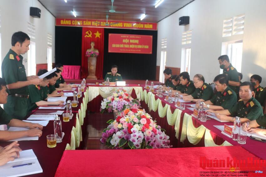 Bàn giao chức vụ Chính ủy Đoàn Kinh tế - Quốc phòng 92