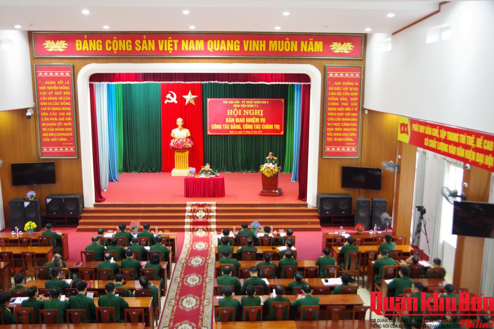 Bệnh viện Quân y 4: Bàn giao nhiệm vụ Công tác đảng, Công tác chính trị