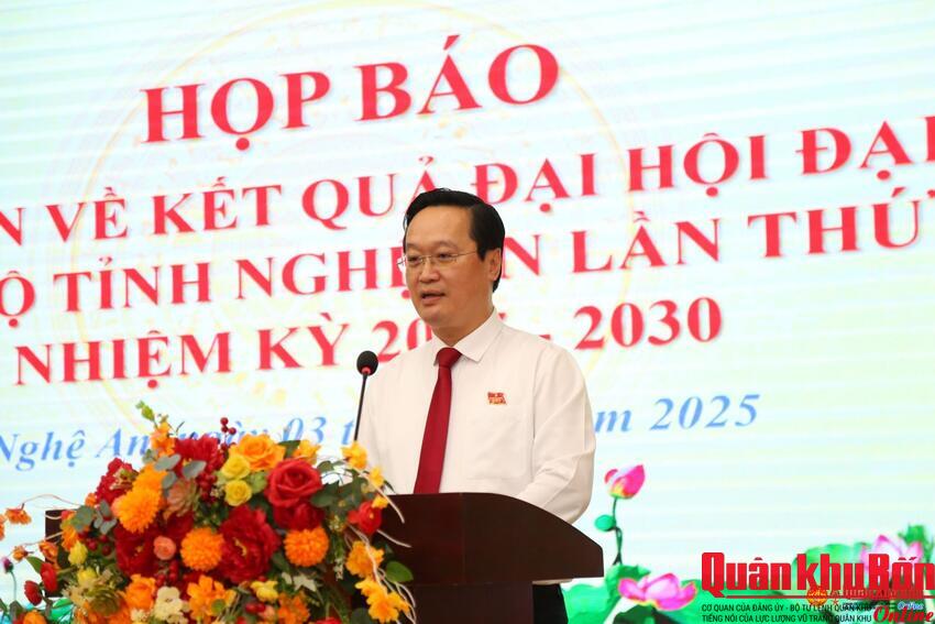 Nhiệm kỳ 2025 – 2030: Nghệ An phấn đấu tốc độ tăng trưởng đạt 12% trở lên