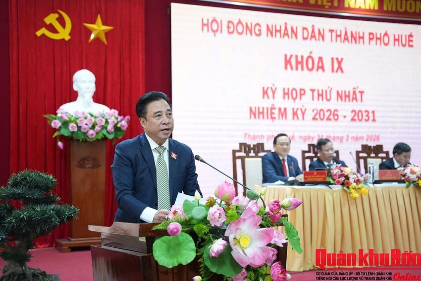 Đồng chí Nguyễn Khắc Toàn tái đắc cử Chủ tịch Ủy ban nhân dân thành phố Huế nhiệm kỳ 2026 – 2031