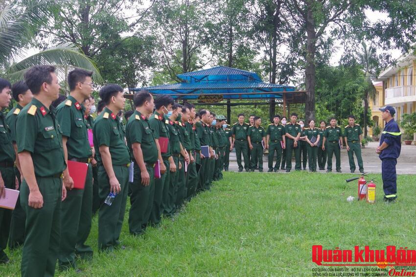 Bồi dưỡng nghiệp vụ phòng cháy chữa cháy