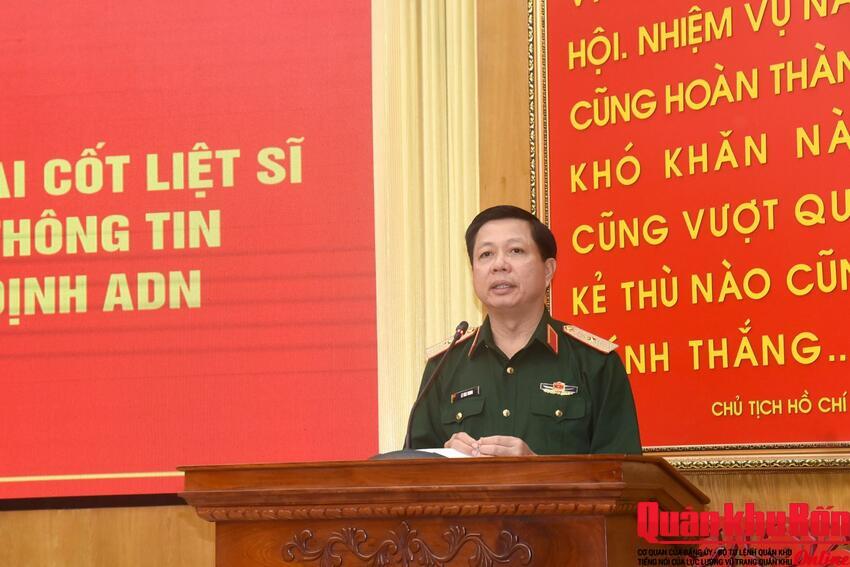 Quân khu 4: Triển khai lấy mẫu hài cốt liệt sĩ để giám định ADN