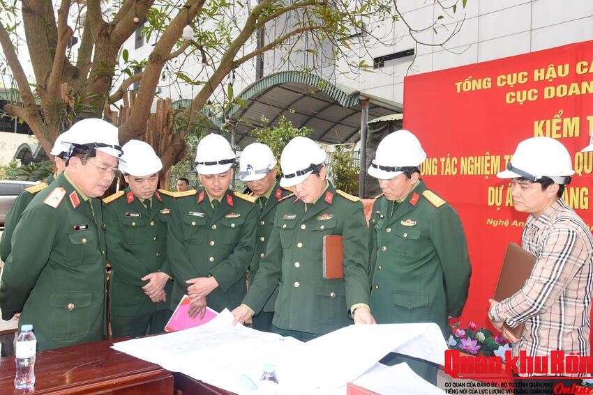 Cục Doanh trại kiểm tra dự án xây dựng Bảo tàng Quân khu 4