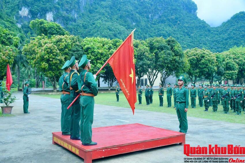 Ban Chỉ huy Bộ đội Biên phòng tỉnh Nghệ An tuyên thệ chiến sĩ mới năm 2026