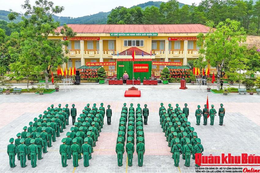 Ban Chỉ huy Bộ đội Biên phòng thành phố Huế tổ chức tuyên thệ chiến sĩ mới