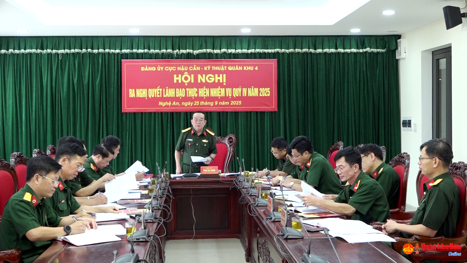 Các Đảng ủy ra Nghị quyết lãnh đạo nhiệm vụ quý 4