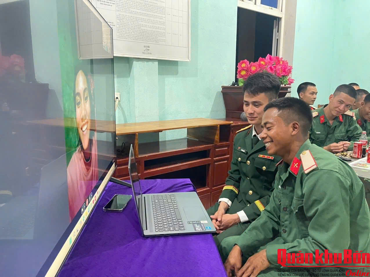 Mô hình “Kết nối yêu thương - Hậu phương, chiến sĩ” ở Sư đoàn 324