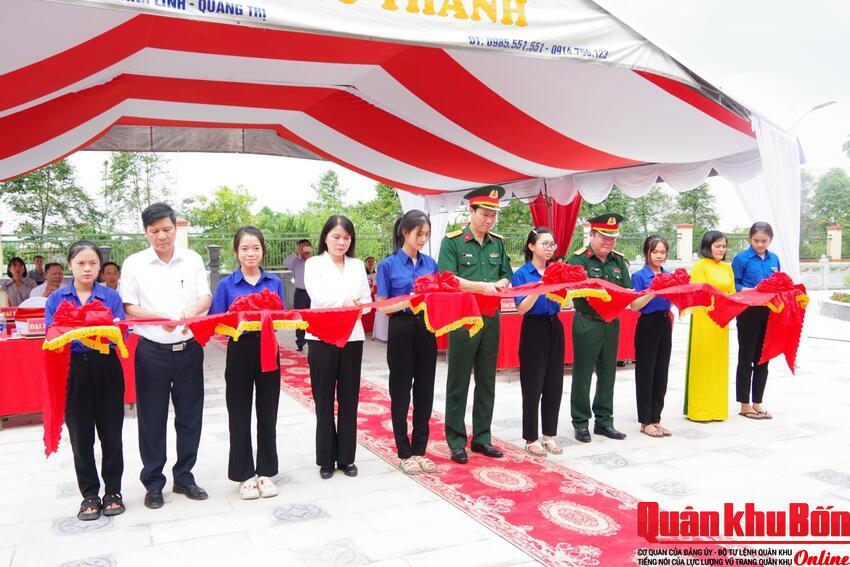 Khánh thành công trình tu bổ, tôn tạo Nghĩa trang liệt sĩ Vĩnh Linh