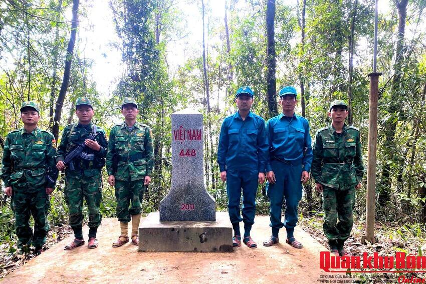 Đồn Biên phòng Ngọc Lâm (Nghệ An) tăng cường tuần tra bảo vệ biên giới