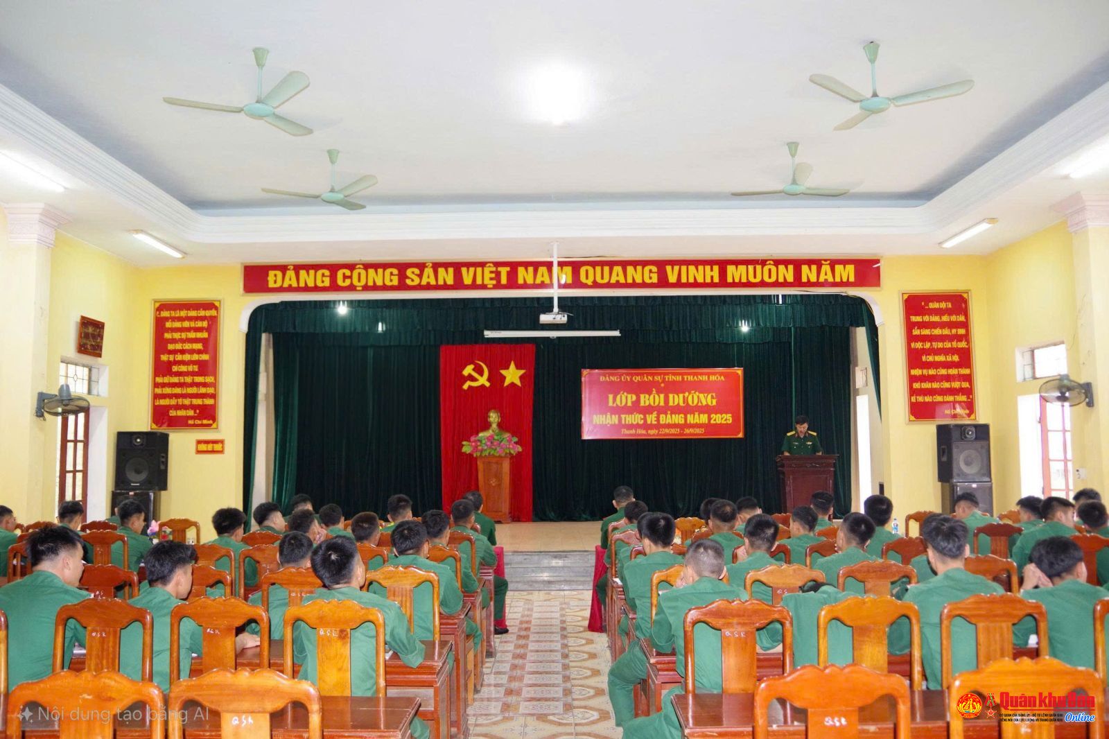 Khai mạc bồi dưỡng lớp nhận thức về Đảng năm 2025