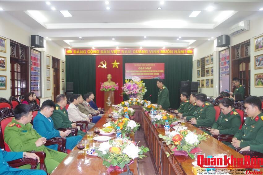 Bộ Tham mưu Quân khu 4: Gặp mặt nhân dịp kỷ niệm 22/12