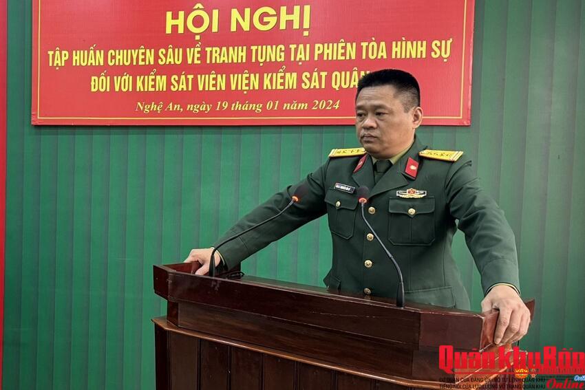 Nâng cao chất lượng tranh tụng của Kiểm sát viên tại phiên tòa hình sự