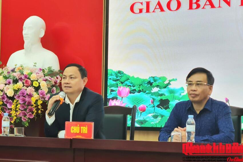 Nghệ An: Giao ban Báo chí tháng 12 năm 2025