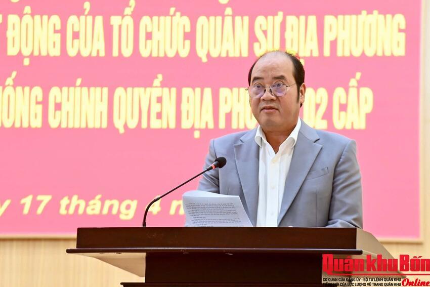 Bộ đội Biên phòng thành phố Huế rút kinh nghiệm hoạt động trong mô hình chính quyền địa phương hai cấp