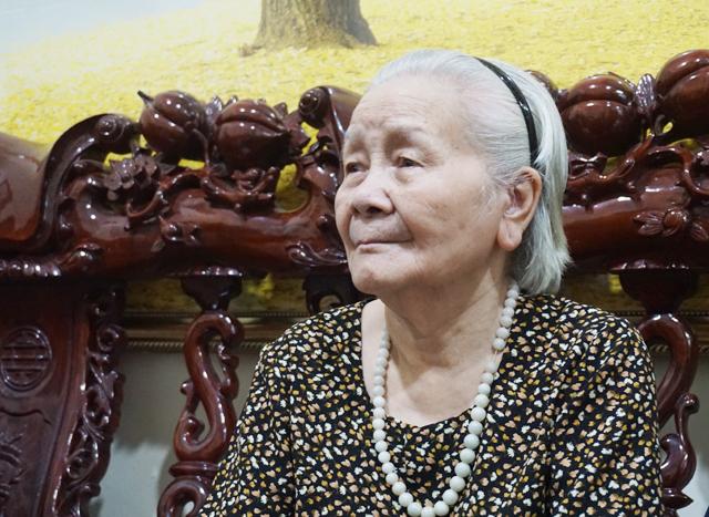 Bà Phan Thị Bé - vợ liệt sỹ Phan Huy Chương